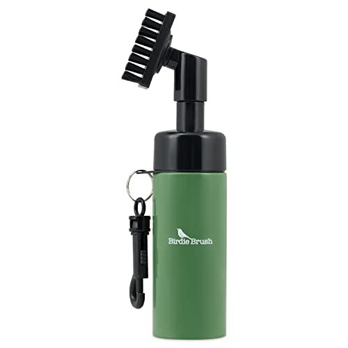 BIRDIE BRUSH The Effortless Golf Club Groove Cleaning Brush With Built In Water Spray