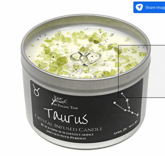 The Psychic Tree Taurus Scented Candle