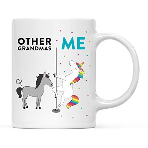 Funny Quirky 11oz. Ceramic Coffee Tea Mug Thank You Gift,