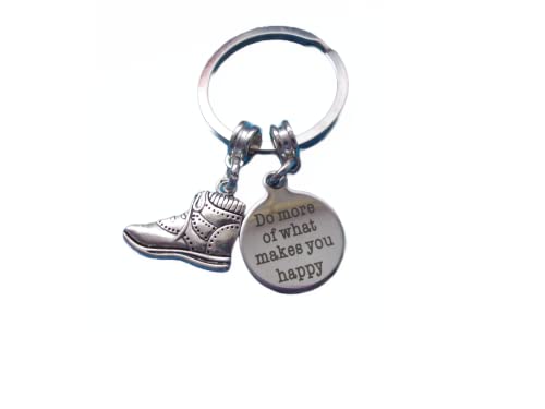 Gift for a Walker Walking Keyring Hiking Keychain Gift for a Hiker Gift for a Climber Backpacking Gift