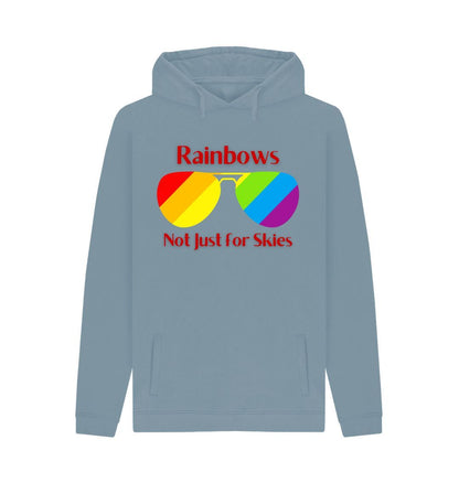 Rainbows not just for skies - Men's Pullover Hoodie