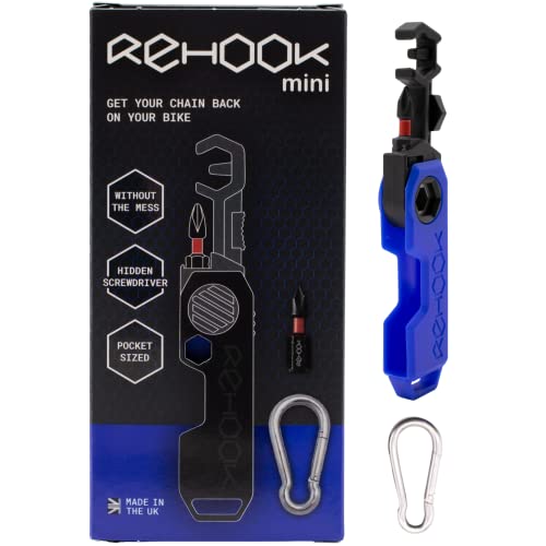 Rehook Mini - Get your chain back on your bike - Perfect stocking filler for cyclist - ULTRA BLUE (Ultra Blue/Black / PH1)