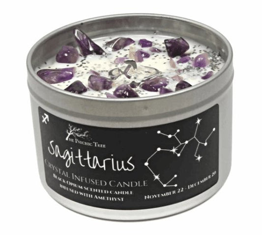 The Psychic Tree Sagittarius Scented Candle