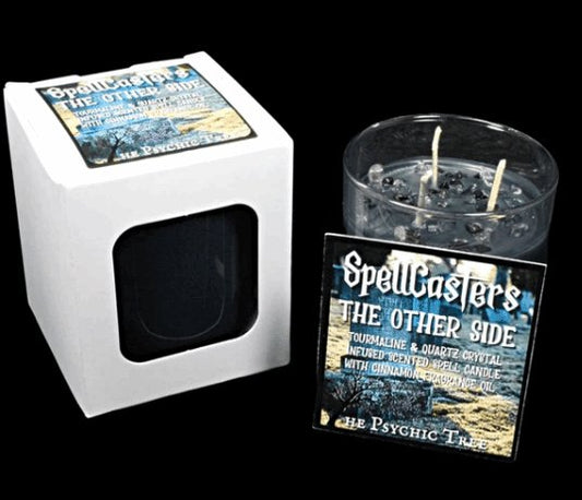 The Psychic Tree - Spellcasters The Other Side - Crystal Infused Scented Candle